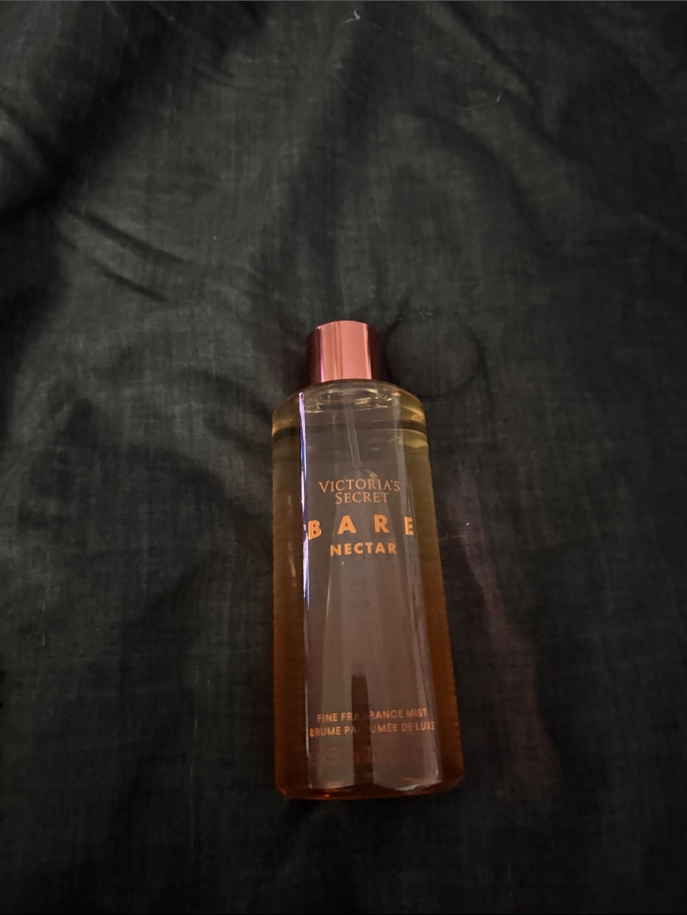 Victoria's Secret Bare Nectar Fragrance Mist - amber and rose gold